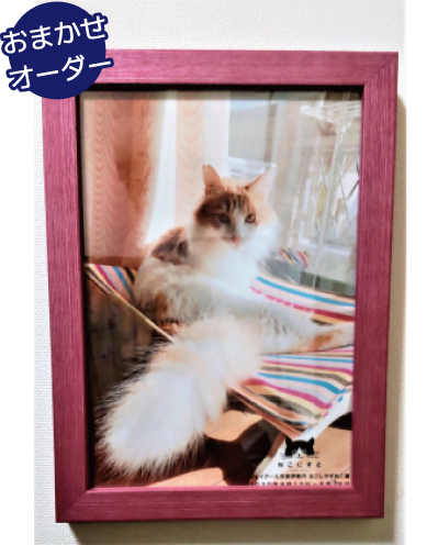 写真パネル額装