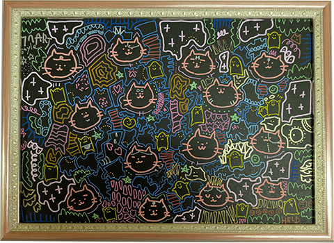 作家作品額装(諒霧ゆうさん)